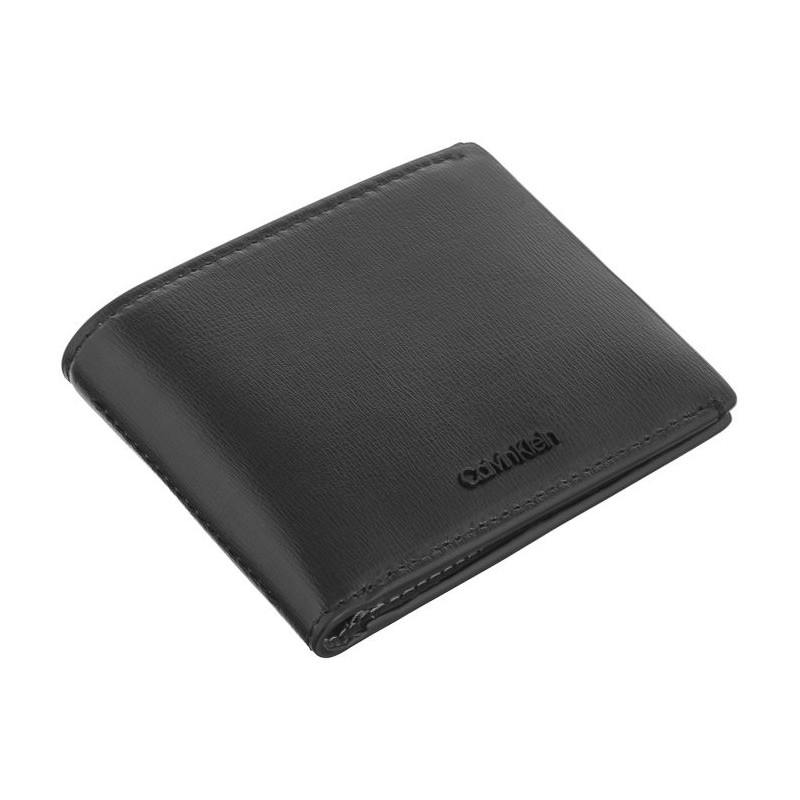 Calvin Klein Clean Esntl Bifold 5CC W/Coin CK Black Palmellato K50K512264 BEH (CK536-a) rankinė