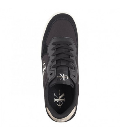 Calvin Klein Classic Cupsole Low Mix Mtl Black/Eggshell/White YM0YM01033 0GR (CK541-a) sportiniai bateliai