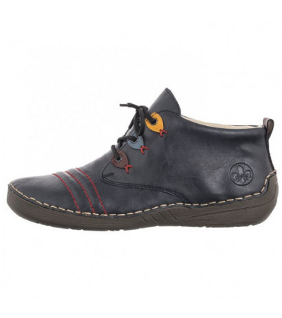 Rieker Granatowe 52509-14 Blue (RI190-a) batai