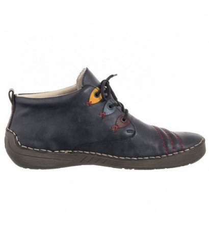 Rieker Granatowe 52509-14 Blue (RI190-a) batai
