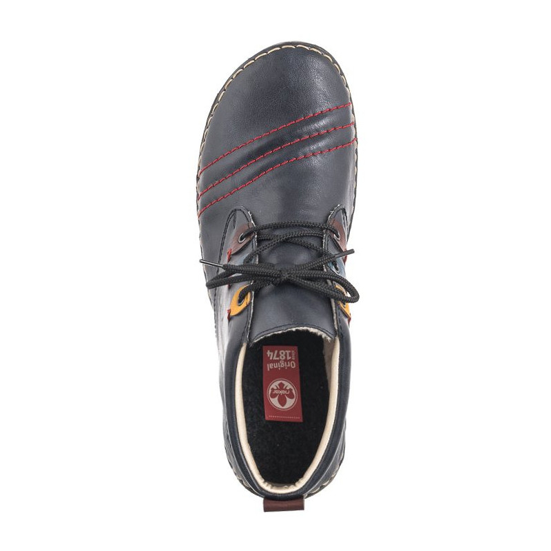 Rieker Granatowe 52509-14 Blue (RI190-a) batai