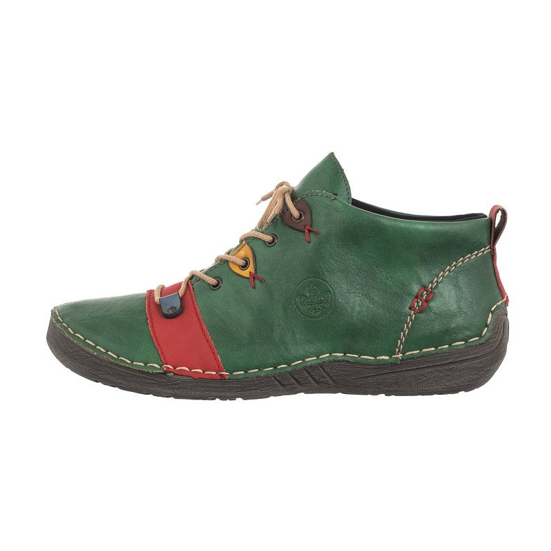 Rieker Zielone 52507-52 Green (RI188-a) batai