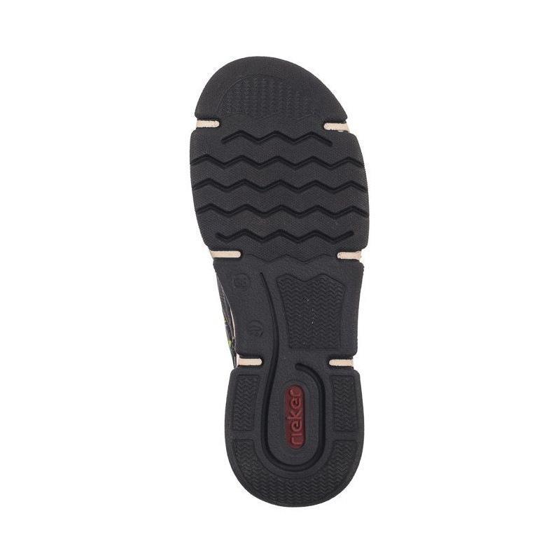 Rieker Czarne 45957-00 Black (RI194-a) batai