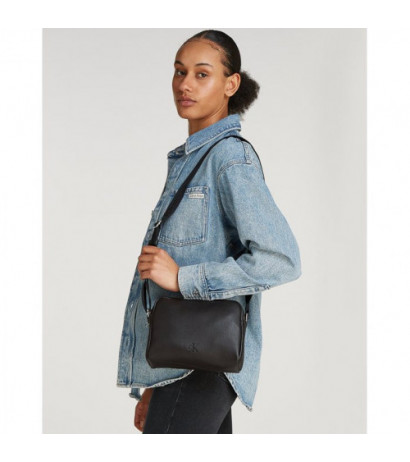 Calvin Klein Over Webbing Camera Bag21 Pu Black K60K612711 BEH (CK544-a) rankinė