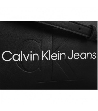 Calvin Klein Sculpted Camera Bag18 Mono Black/Neutral K60K612220 01R (CK545-a) rankinė
