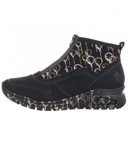Rieker Czarne M4953-00 Black (RI193-a) batai