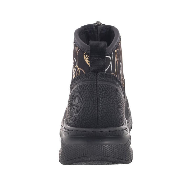 Rieker Czarne M4953-00 Black (RI193-a) batai
