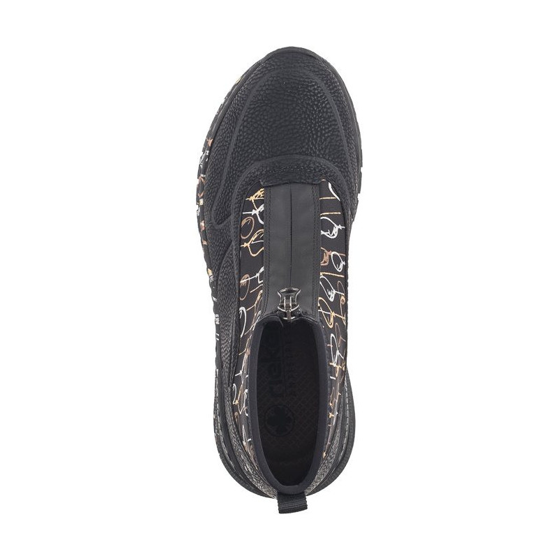 Rieker Czarne M4953-00 Black (RI193-a) batai