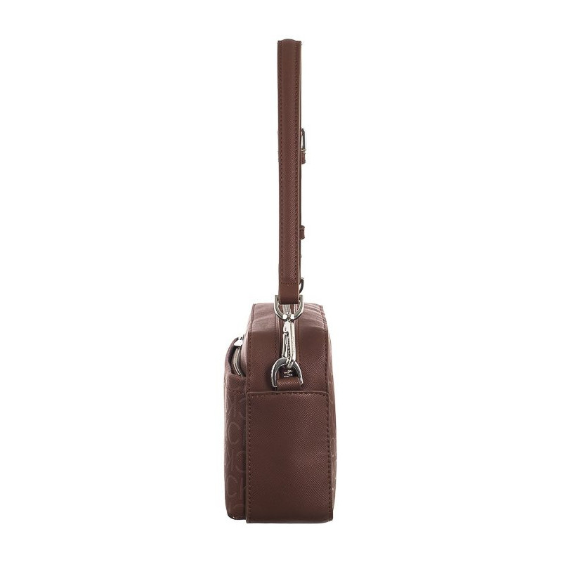 Calvin Klein CK Must Conv Camera Bag Mono Cioccolate Lab Monogram Pu K60K612536 0HH (CK551-a) rankinė