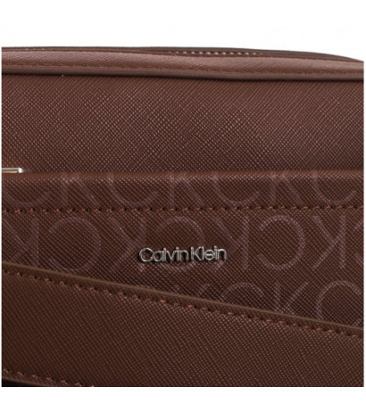 Calvin Klein CK Must Conv Camera Bag Mono Cioccolate Lab Monogram Pu K60K612536 0HH (CK551-a) rankinė