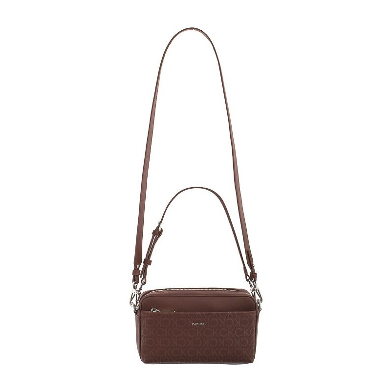 Calvin Klein CK Must Conv Camera Bag Mono Cioccolate Lab Monogram Pu K60K612536 0HH (CK551-a) rankinė
