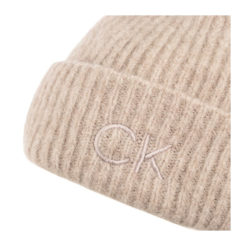 Calvin Klein CK Emboidery Airy Pompom Beanie Gray Morn K60K612586 PCJ (CK552-b) kepurė