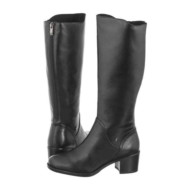 Caprice Czarne 9-25550-43 022 Black Nappa (CP414-a) bateliai