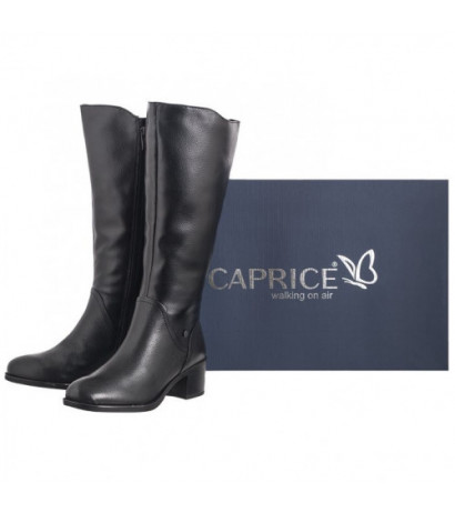 Caprice Czarne 9-25550-43 022 Black Nappa (CP414-a) bateliai