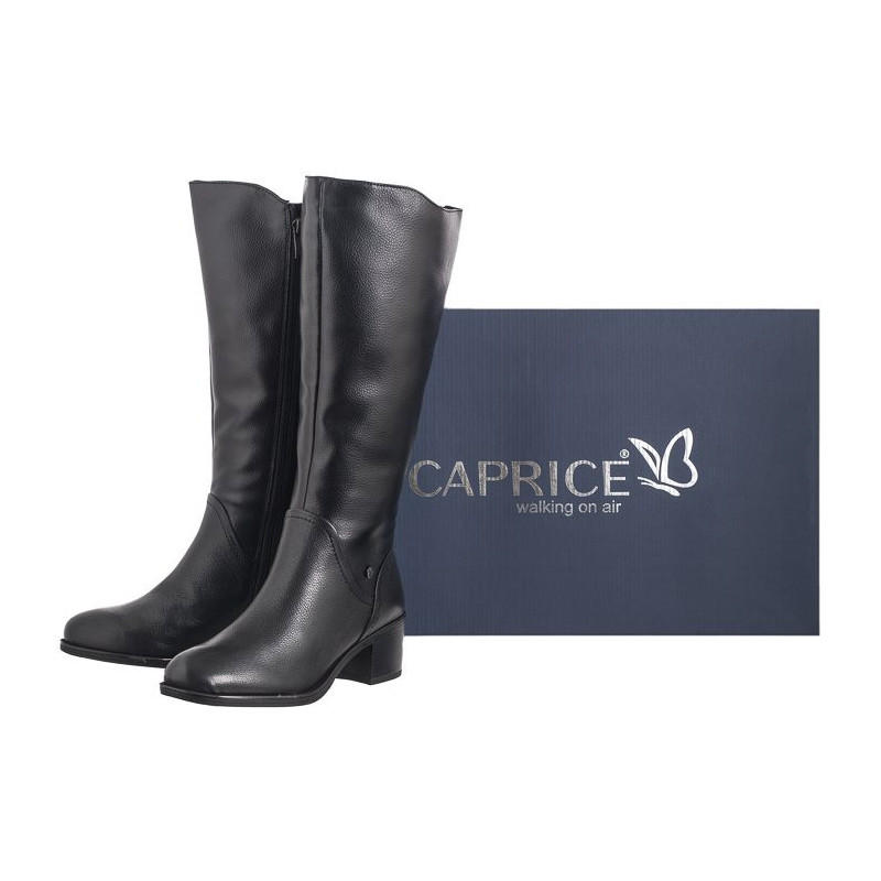 Caprice Czarne 9-25550-43 022 Black Nappa (CP414-a) bateliai