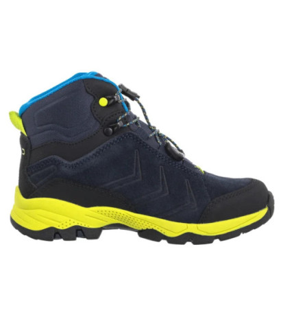 CMP Kids Milnick Mid Trekking Shoes Wp 3Q18584 01NR B.Blue Lime (CM25-a) sportiniai bateliai