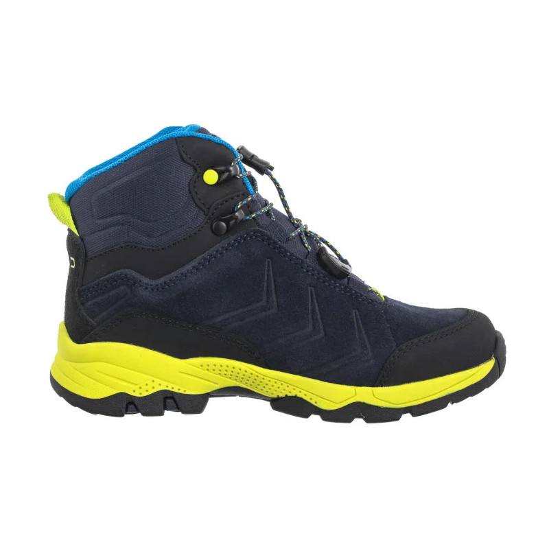 CMP Kids Milnick Mid Trekking Shoes Wp 3Q18584 01NR B.Blue Lime (CM25-a) sportiniai bateliai