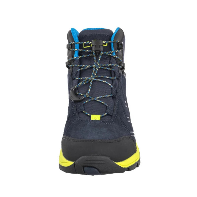 CMP Kids Milnick Mid Trekking Shoes Wp 3Q18584 01NR B.Blue Lime (CM25-a) sportiniai bateliai