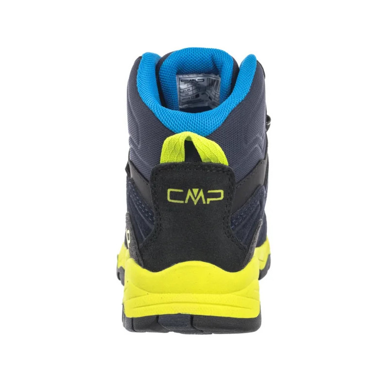 CMP Kids Milnick Mid Trekking Shoes Wp 3Q18584 01NR B.Blue Lime (CM25-a) sportiniai bateliai