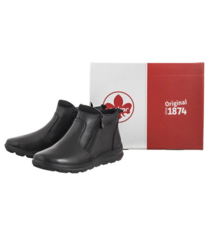 Rieker Czarne Z0060-00 Black (RI203-a) batai