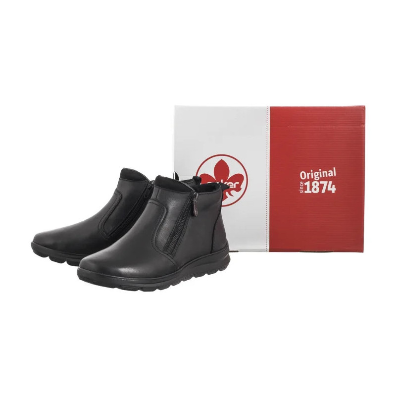 Rieker Czarne Z0060-00 Black (RI203-a) batai
