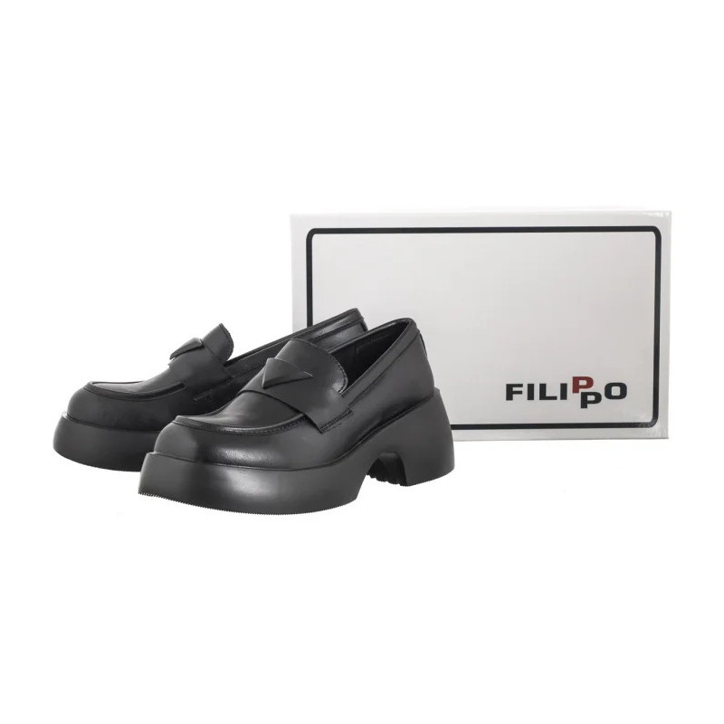 Filippo Czarne DP6477/24 BK (FO112-a) bateliai