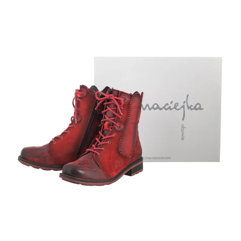 Maciejka Czerwone 06719-08/00-8 (MA1260-a) batai