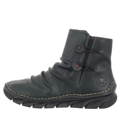 Rieker Zielone 55052-54 Green (RI199-a) batai