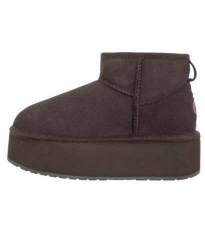 EMU Australia Stinger Micro Flatform Chocolate W13082 (EM505-a) bateliai