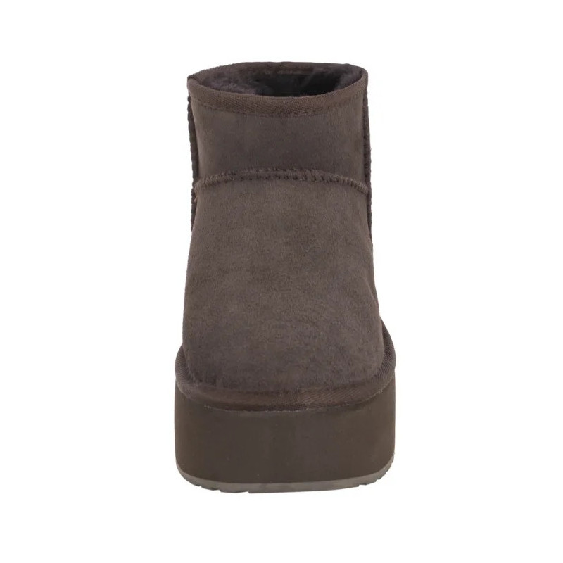 EMU Australia Stinger Micro Flatform Chocolate W13082 (EM505-a) bateliai