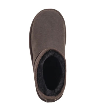 EMU Australia Stinger Micro Flatform Chocolate W13082 (EM505-a) bateliai