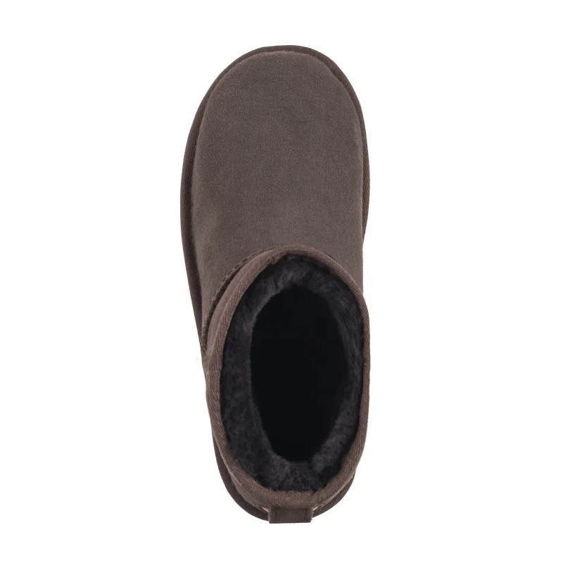 EMU Australia Stinger Micro Flatform Chocolate W13082 (EM505-a) bateliai