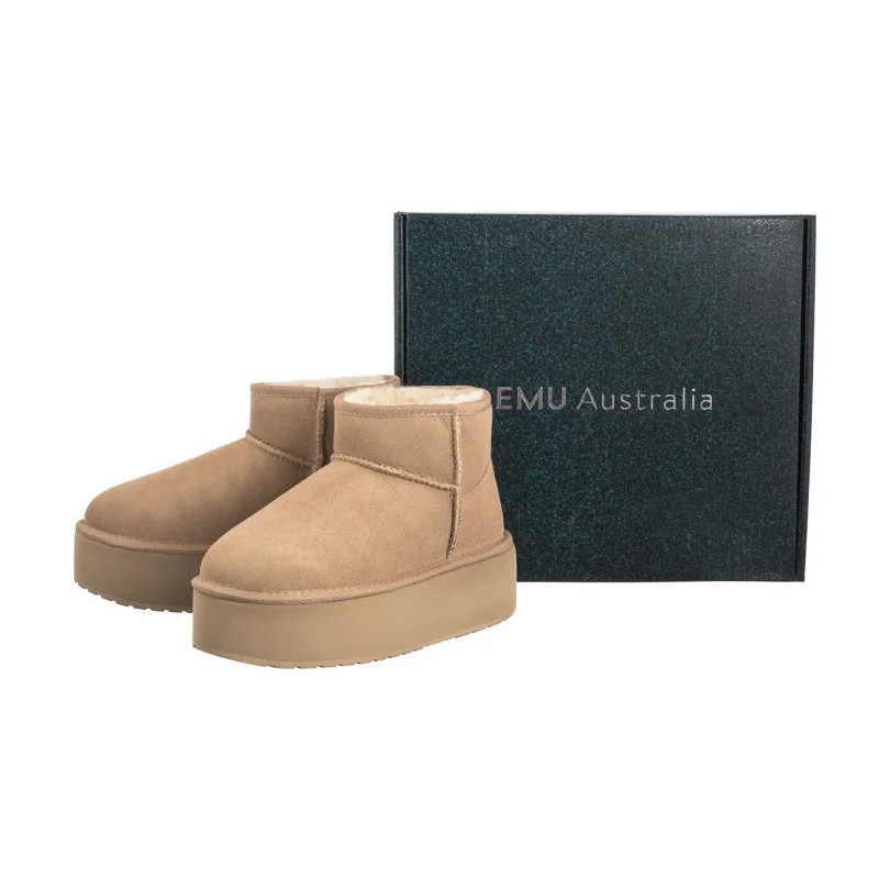 EMU Australia Stinger Micro Flatform Almond W13082 (EM505-c) bateliai