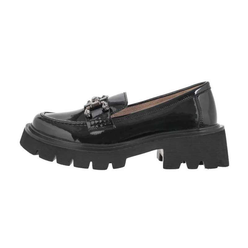 Filippo Czarne Lakierowane DP6475/24 BK L (FO111-a) bateliai