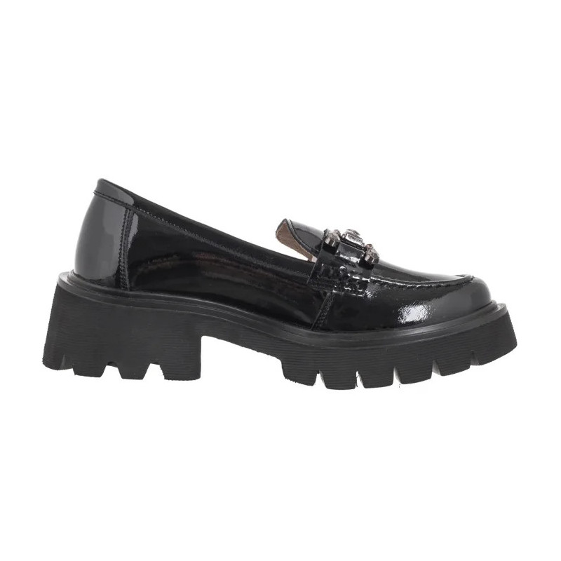 Filippo Czarne Lakierowane DP6475/24 BK L (FO111-a) bateliai