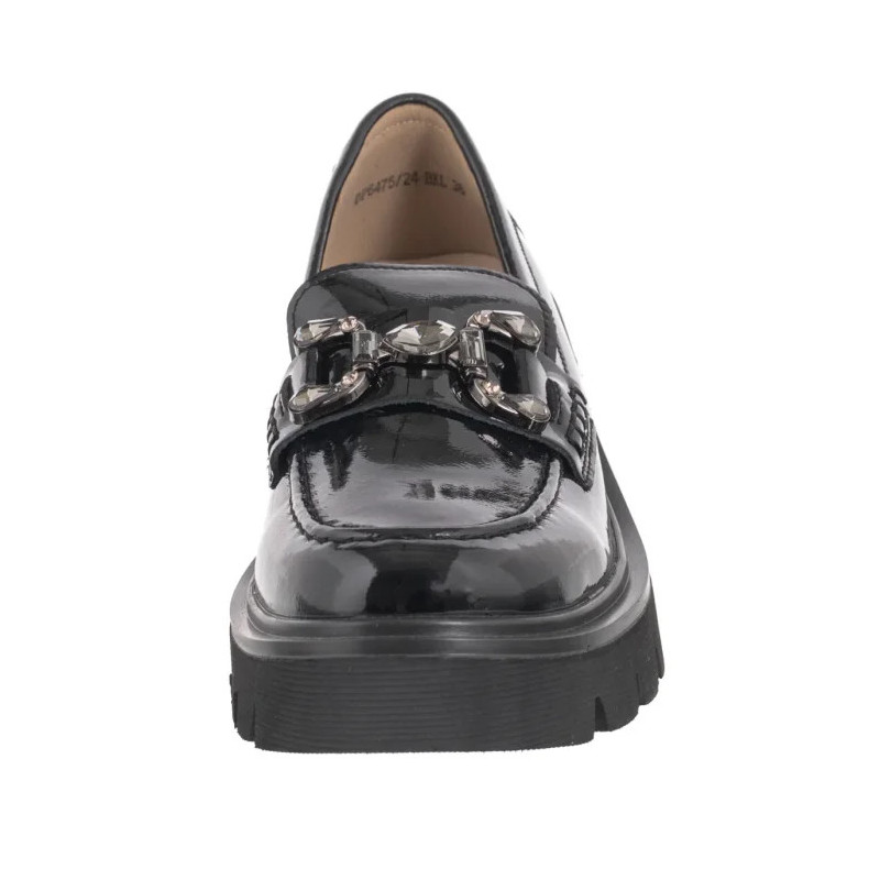 Filippo Czarne Lakierowane DP6475/24 BK L (FO111-a) bateliai