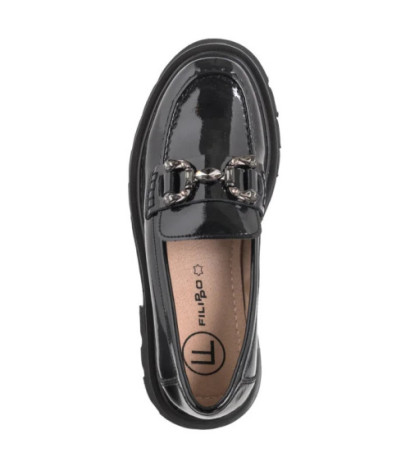 Filippo Czarne Lakierowane DP6475/24 BK L (FO111-a) bateliai
