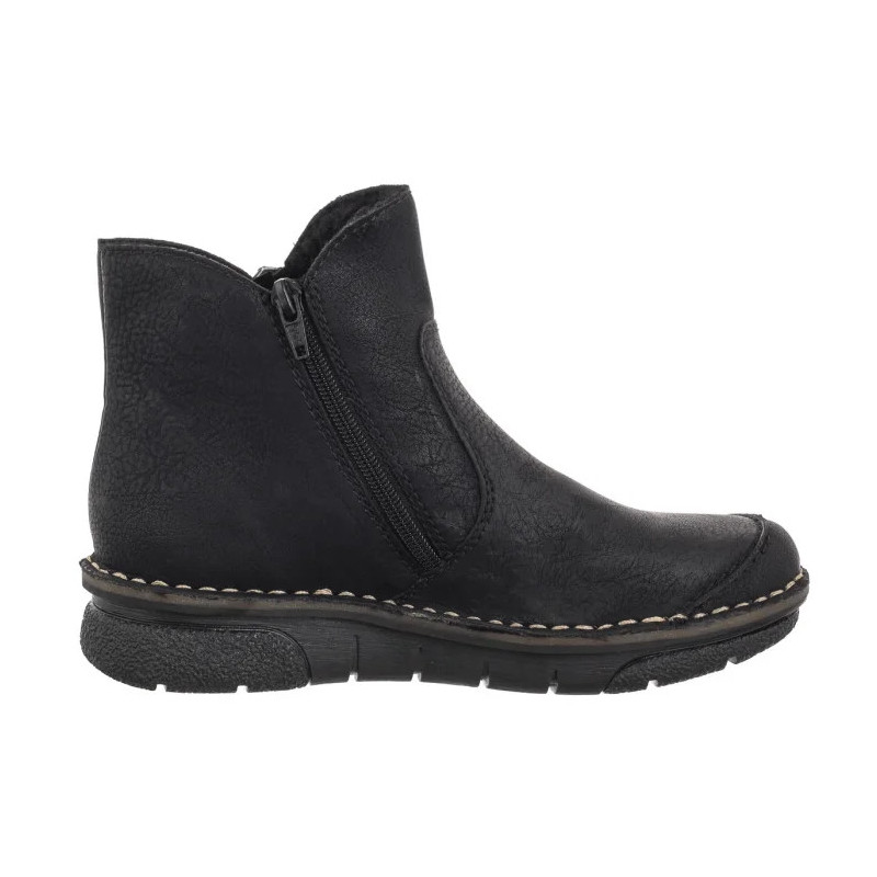 Rieker Czarne 73357-00 Black (RI204-a) batai