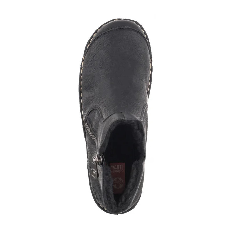 Rieker Czarne 73357-00 Black (RI204-a) batai