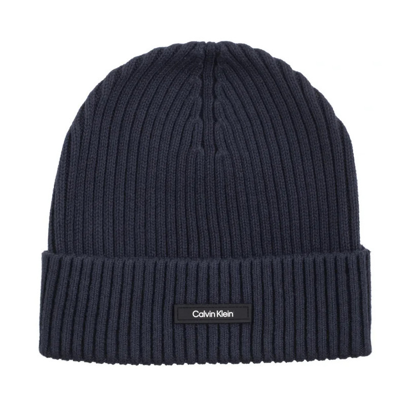 Calvin Klein Classic Cotton Rib Beanie Ck Navy K50K512362 BA7 (CK540-b) kepurė