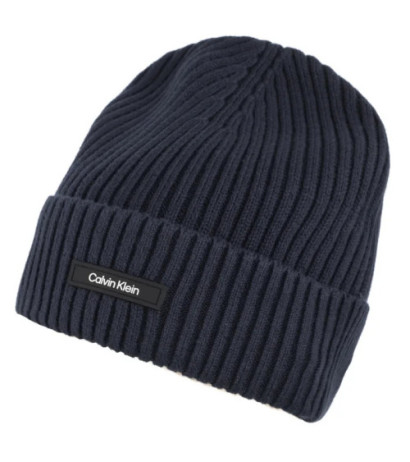 Calvin Klein Classic Cotton Rib Beanie Ck Navy K50K512362 BA7 (CK540-b) kepurė