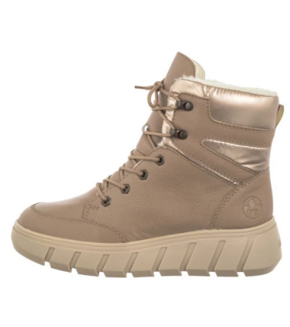 Rieker Beżowe Y3504-20 Beige (RI206-a) batai