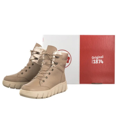 Rieker Beżowe Y3504-20 Beige (RI206-a) batai