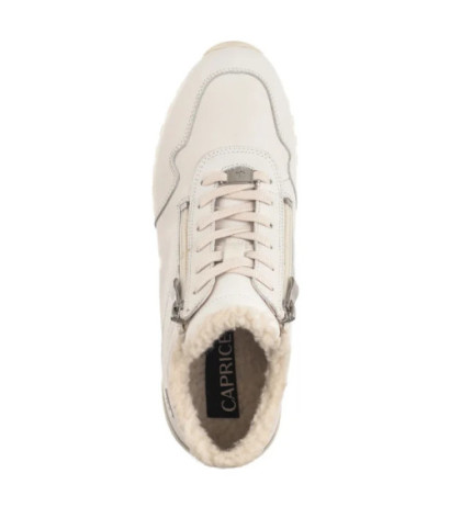 Caprice Beżowe 9-26201-43 404 Cream Nappa (CP420-a) sportiniai bateliai