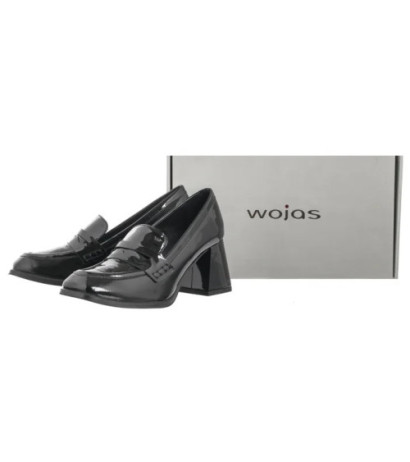 Wojas Czarne Lakierowane 46204-31 (WO207-a) bateliai