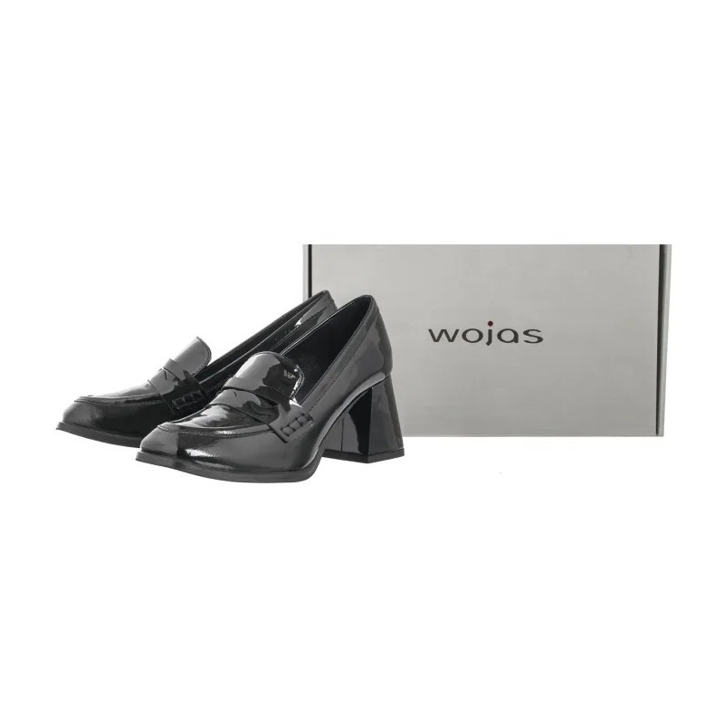 Wojas Czarne Lakierowane 46204-31 (WO207-a) bateliai