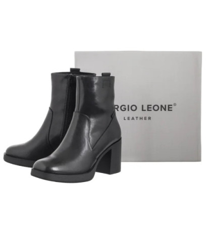 Sergio Leone Czarne BT 671-S (SL539-a) bateliai