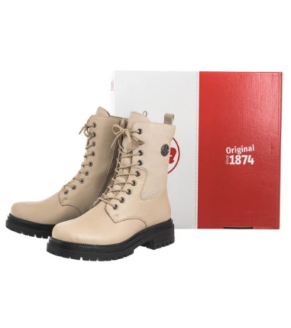 Rieker Beżowe Y3115-60 Beige (RI207-a) batai