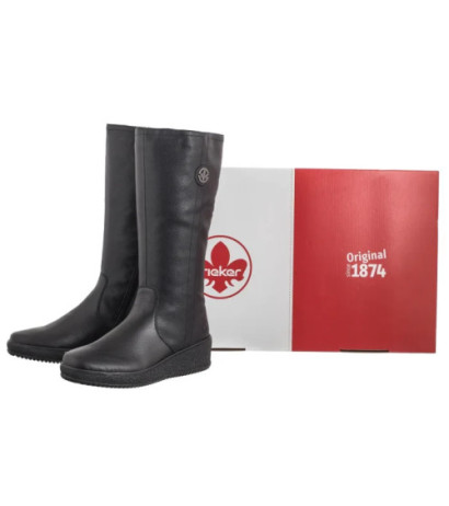 Rieker Czarne Y4470-01 Black (RI209-a) batai
