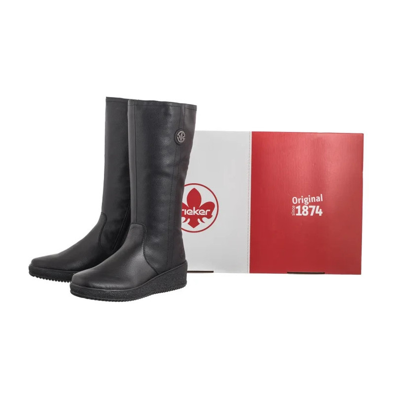 Rieker Czarne Y4470-01 Black (RI209-a) batai